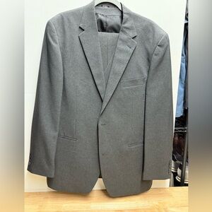 Classic Gray Men's Three Piece Suit